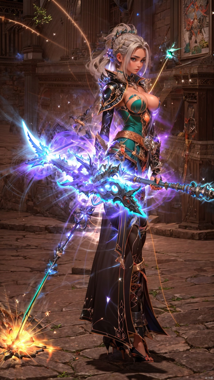 给武器赋予发光效果Glowing effect by 爱丽丝王 on Tensor.Art