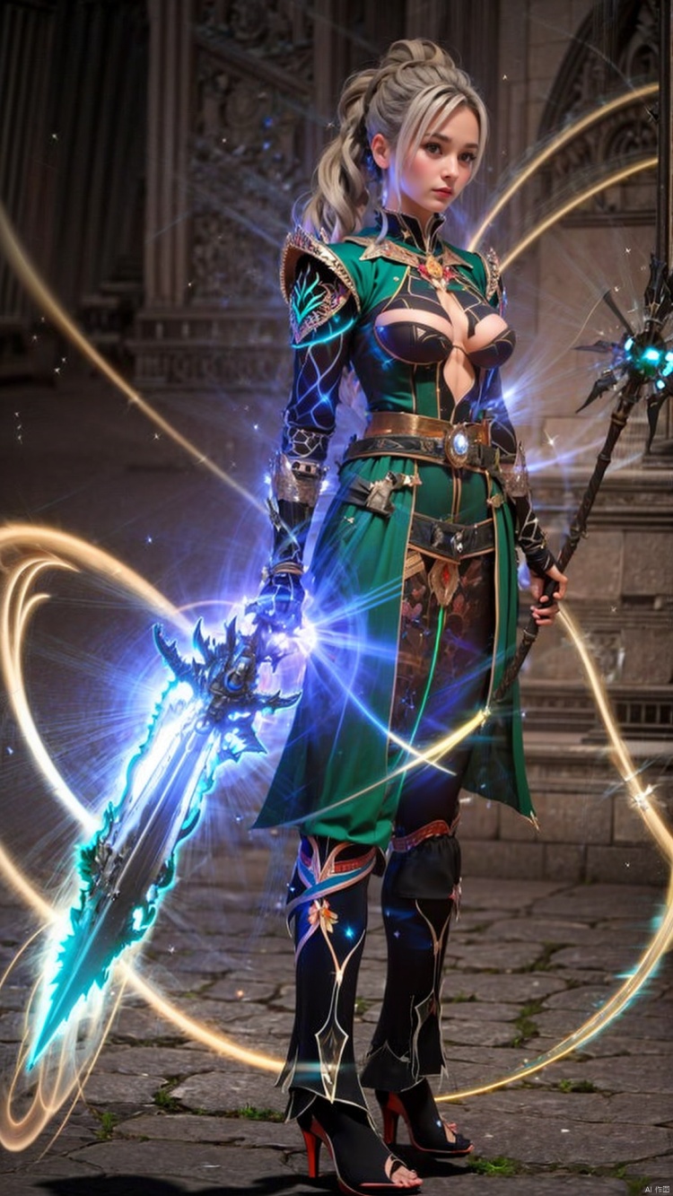 给武器赋予发光效果Glowing effect by 爱丽丝王 on Tensor.Art