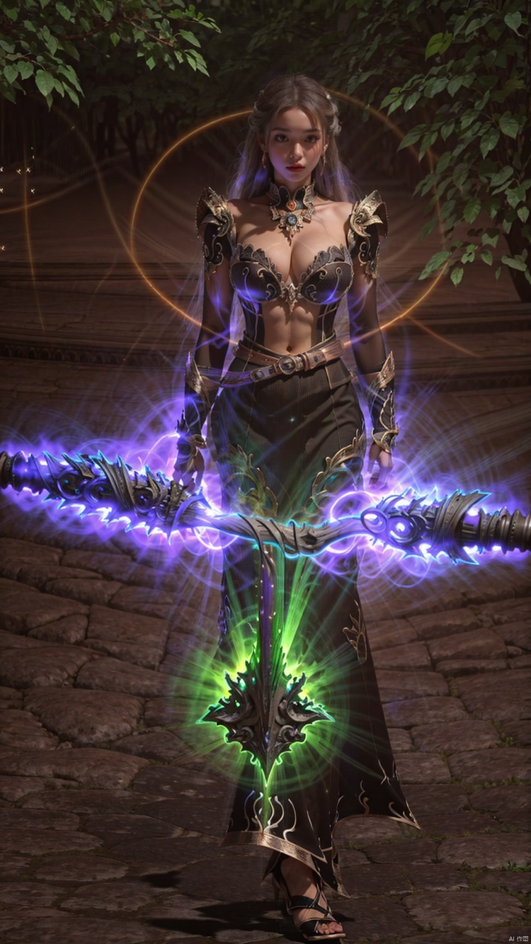 给武器赋予发光效果Glowing effect by 爱丽丝王 on Tensor.Art