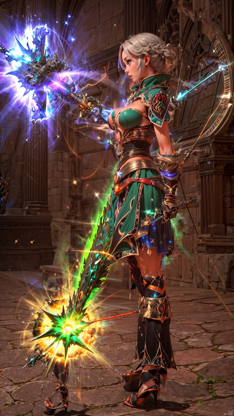 给武器赋予发光效果Glowing effect by 爱丽丝王 on Tensor.Art