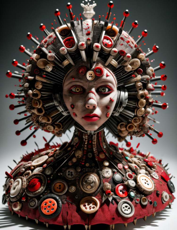 DonM - Pin cushion and Buttons Style - [基础模型XL] by DonMischo on Tensor.Art