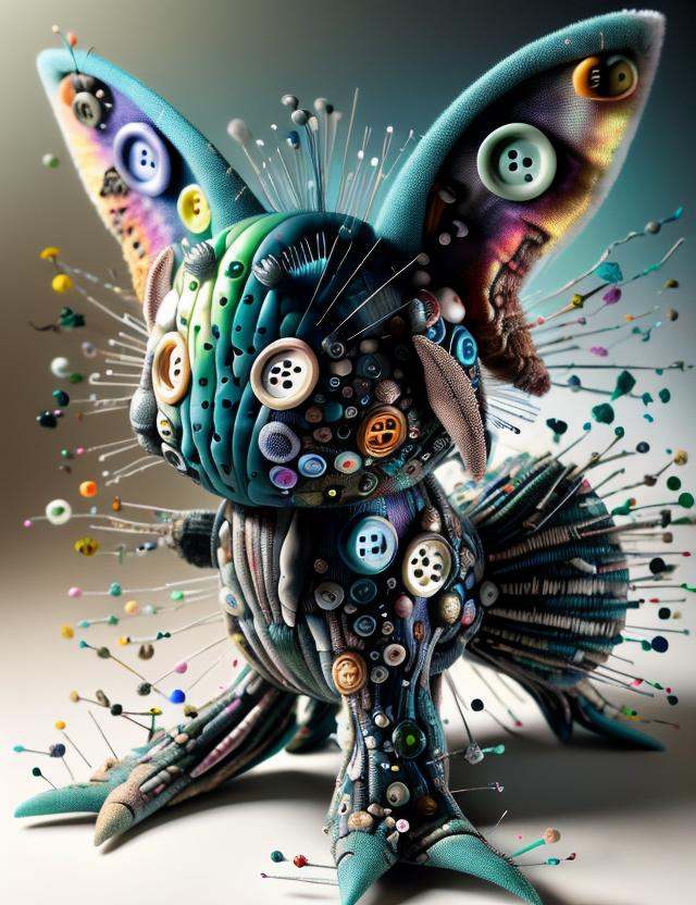 DonM - Pin cushion and Buttons Style - [基础模型XL] by DonMischo on Tensor.Art
