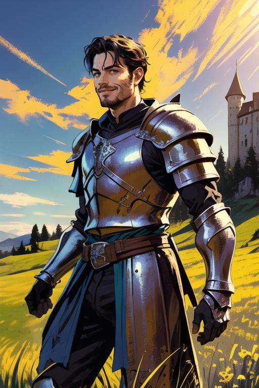 portrait,  1boy,  waist up on Tensor.Art