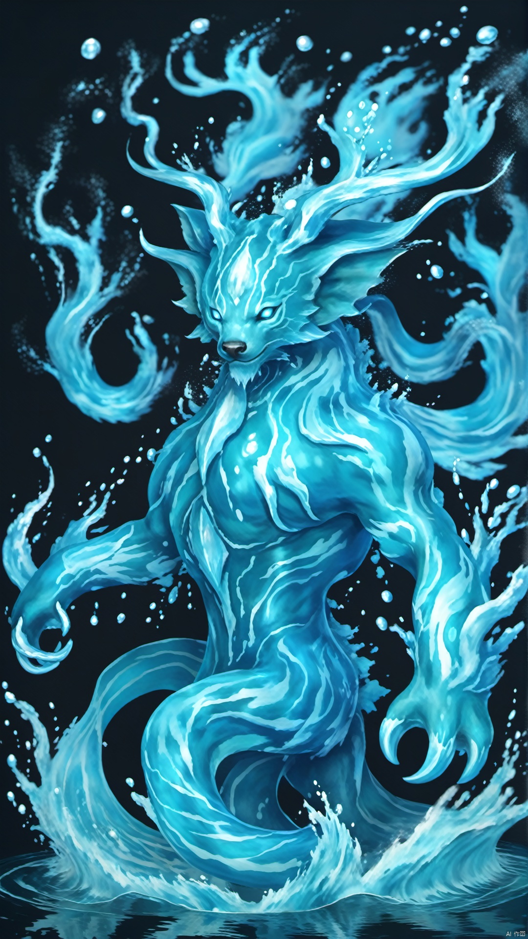 water-elemental animal