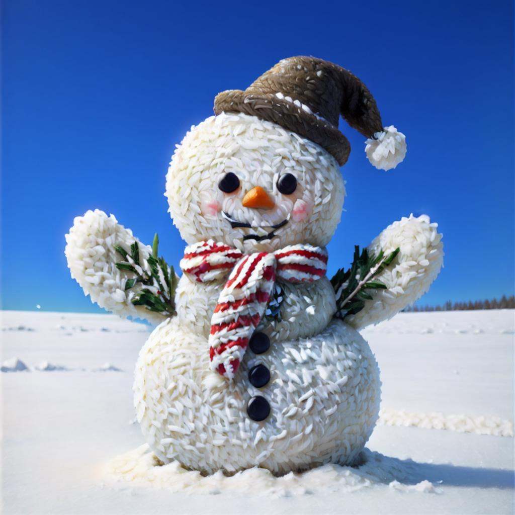 styr snowman on Tensor.Art