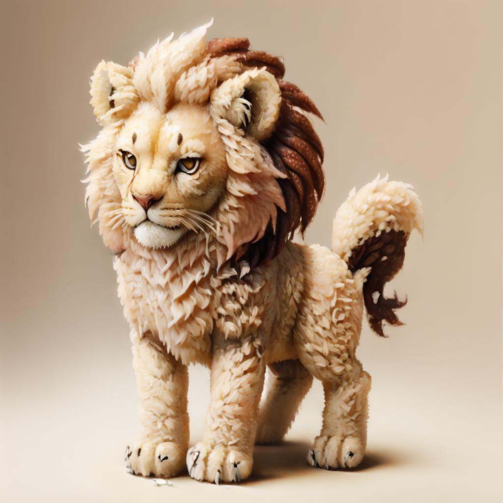 styr lion on Tensor.Art
