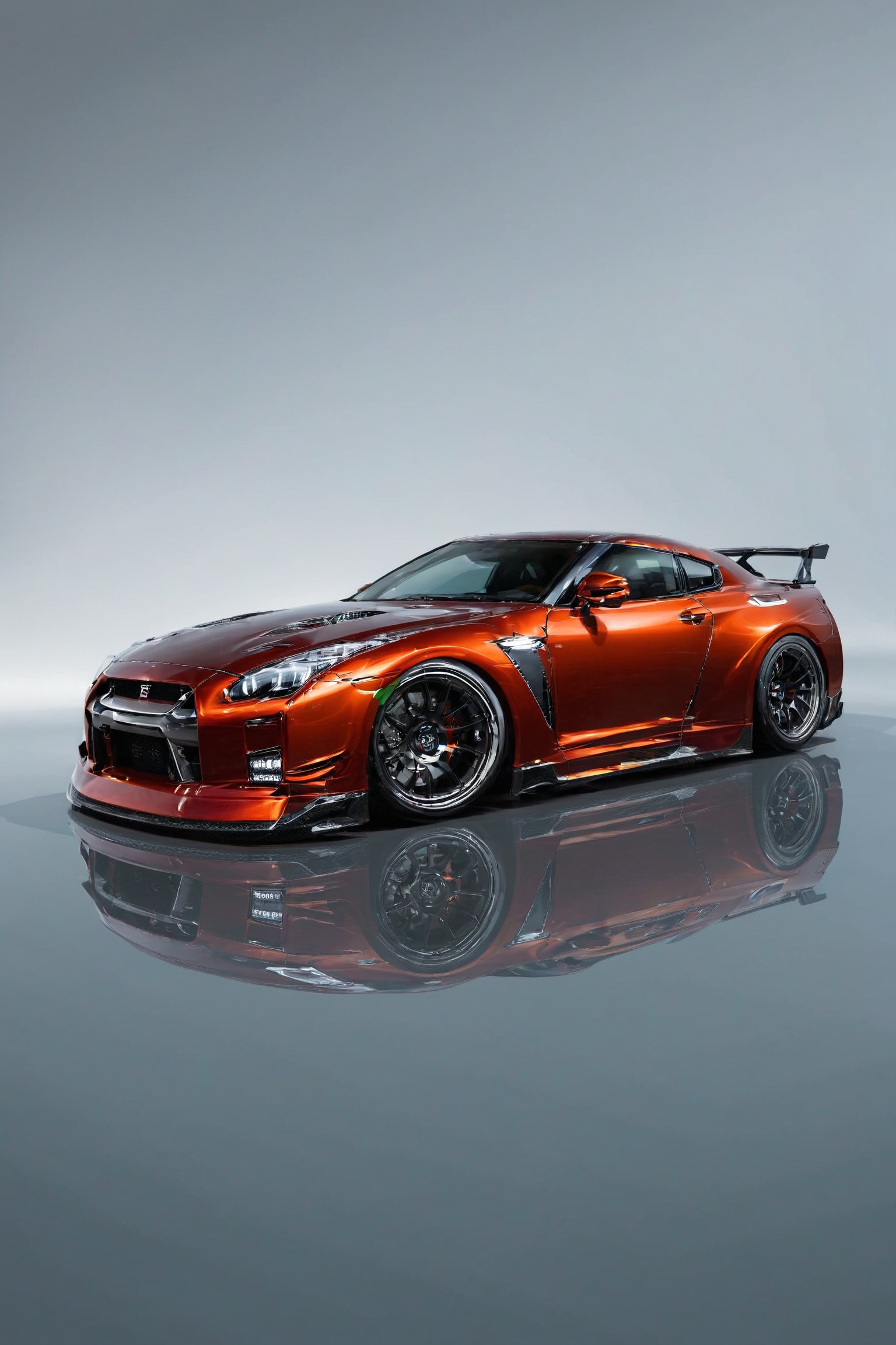 photo of nissan gtr on Tensor.Art