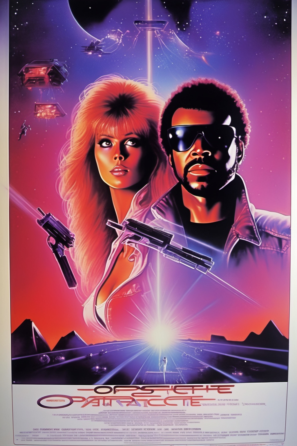 Movie Poster - 1985 Drew Struzan movie poster of Opposites Attract on Tensor.Art