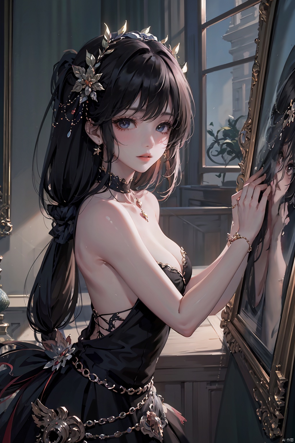 JYPSS,(masterpiece, top quality, best quality, official art, beautiful and aesthetic:1.2), 
1girl,solo,
wide shot,