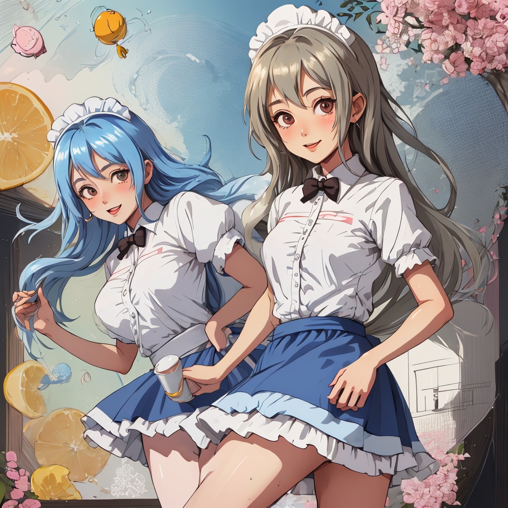 1girl,  cutepet,  waitress on Tensor.Art