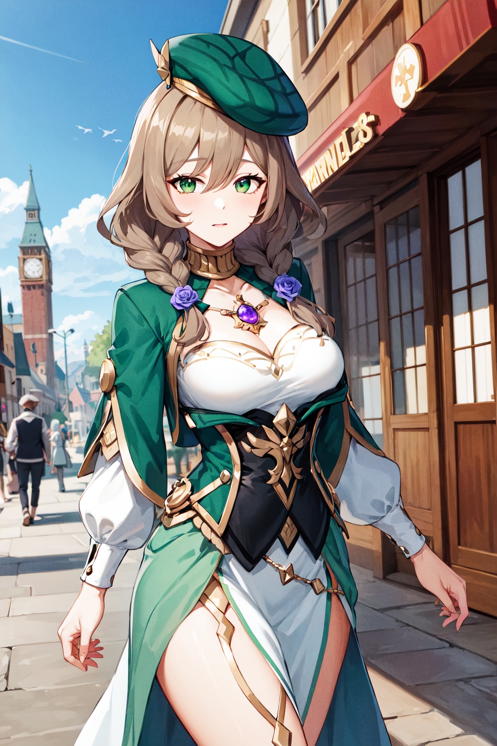 masterpiece,  best quality,  highres on Tensor.Art