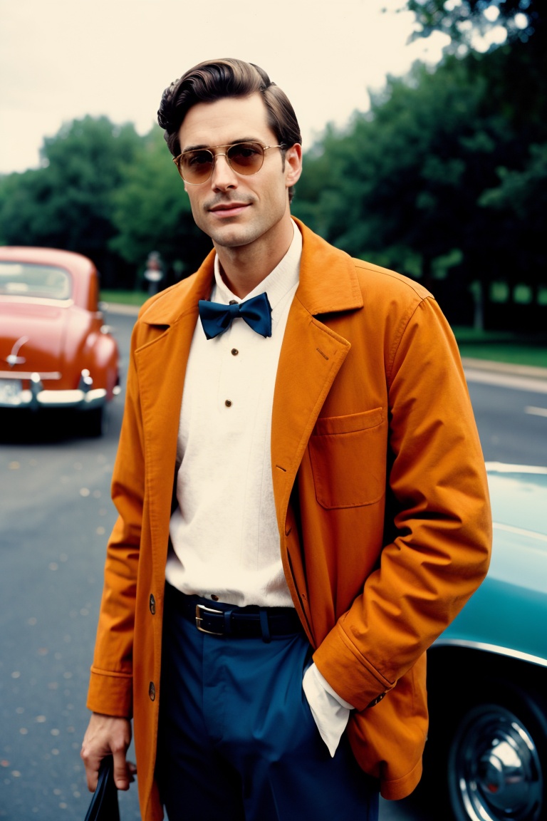 vintage,  a man on Tensor.Art