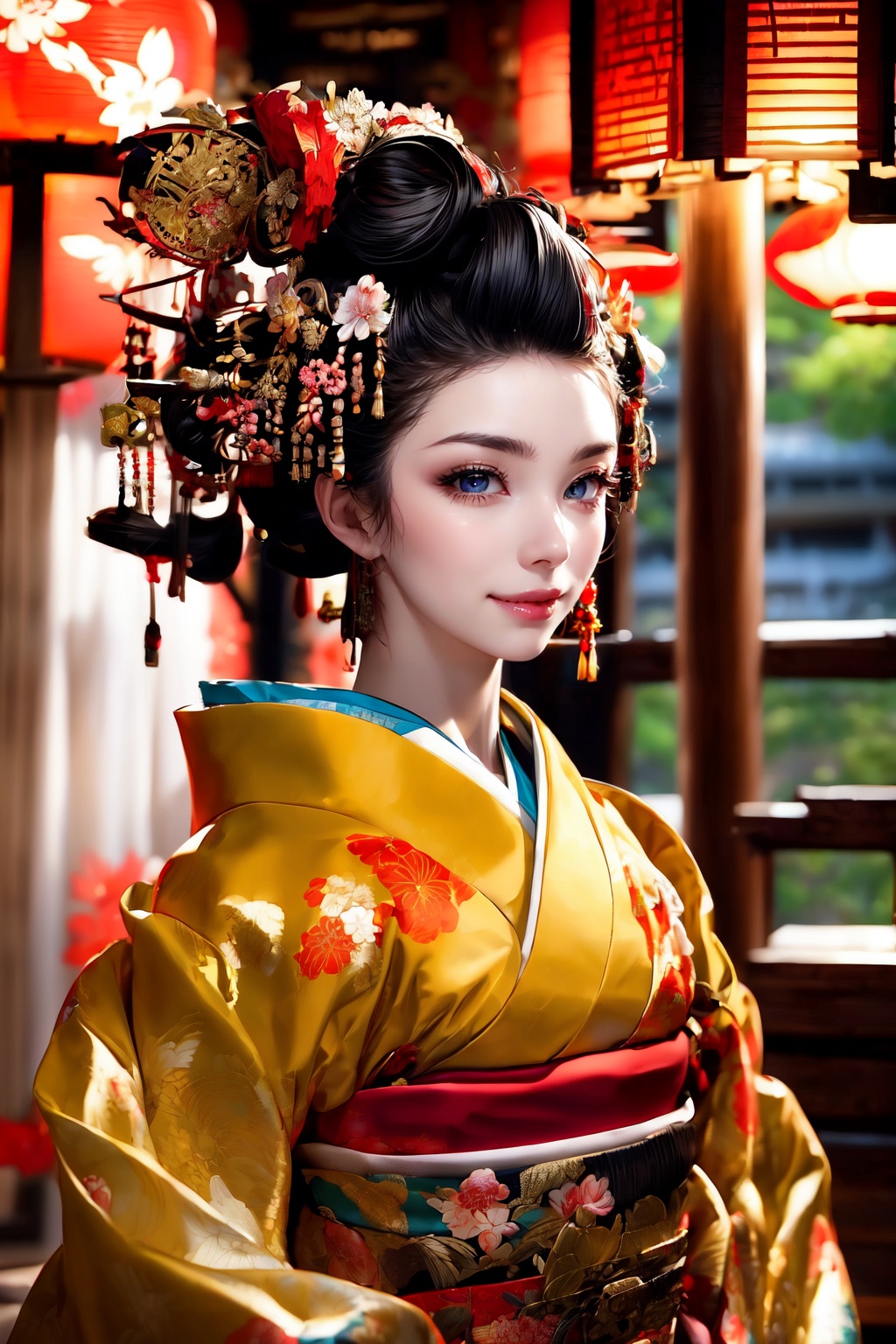 vibrant,  detailed,  high-resolution on Tensor.Art