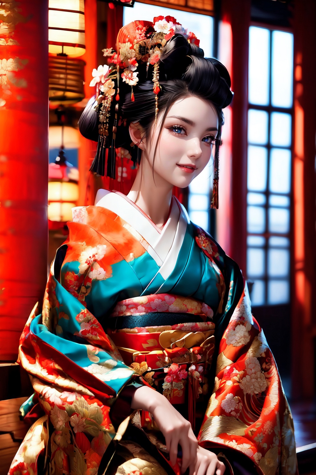 vibrant,  detailed,  high-resolution on Tensor.Art