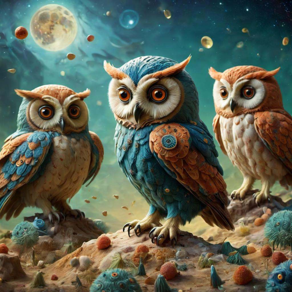 (masterpiece),  mcrbe,  owl on Tensor.Art