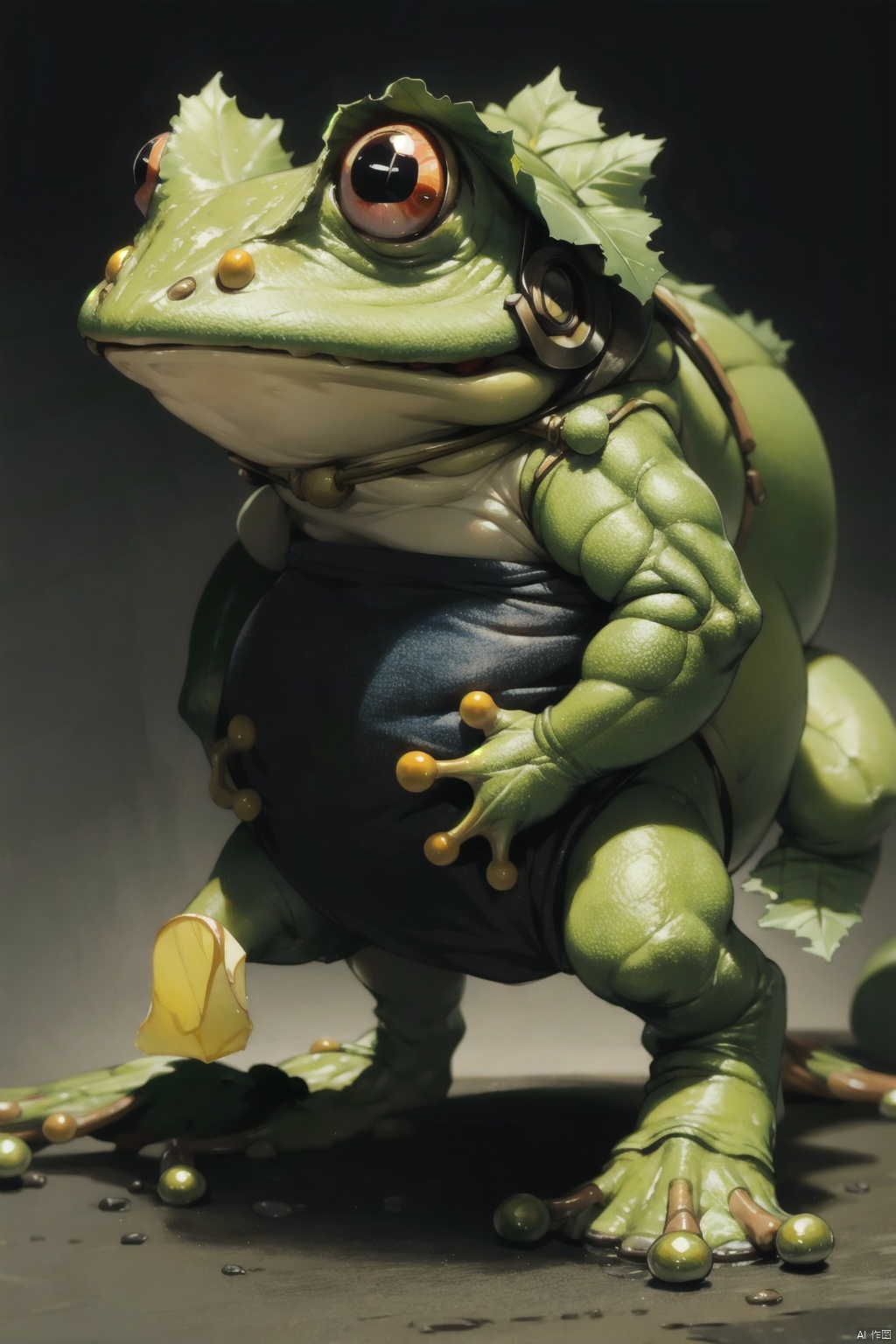  absurdres,absurdres,realistic,full_shot, , Toad Monster