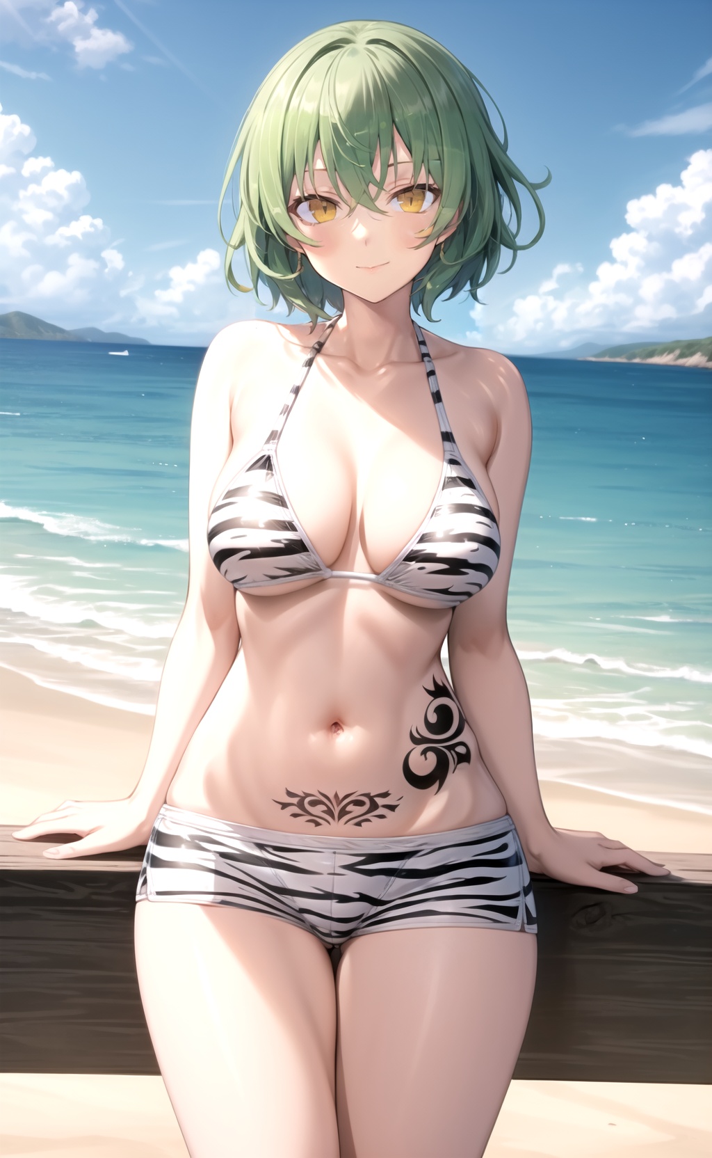 hikage_sk,  yellow_eyes,  slit_eyes on Tensor.Art