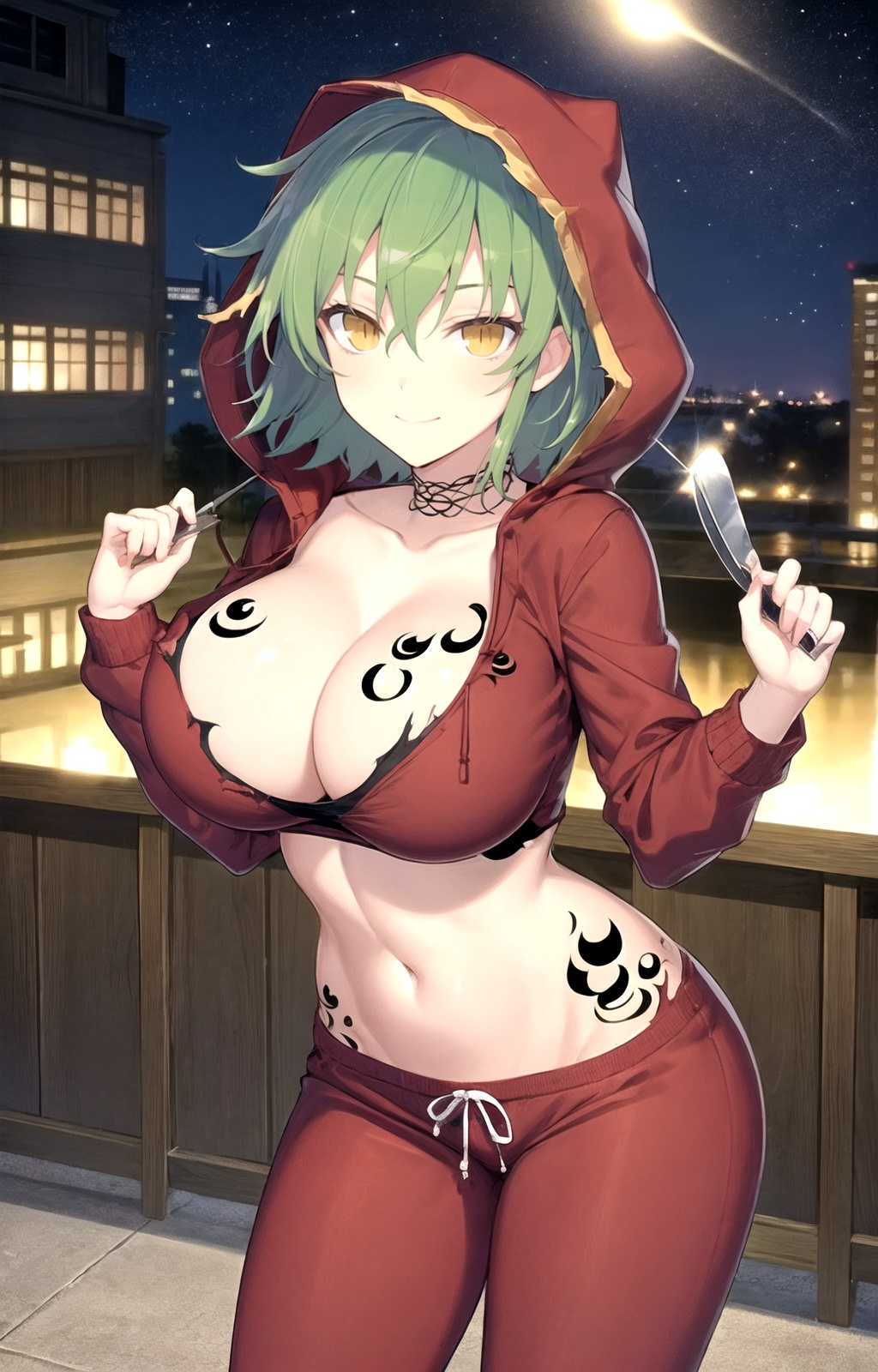 hikage_sk,  yellow_eyes,  slit_eyes on Tensor.Art