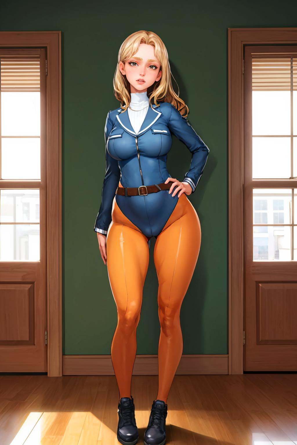 taffytales,  1girl,  yellow bodysuit on Tensor.Art