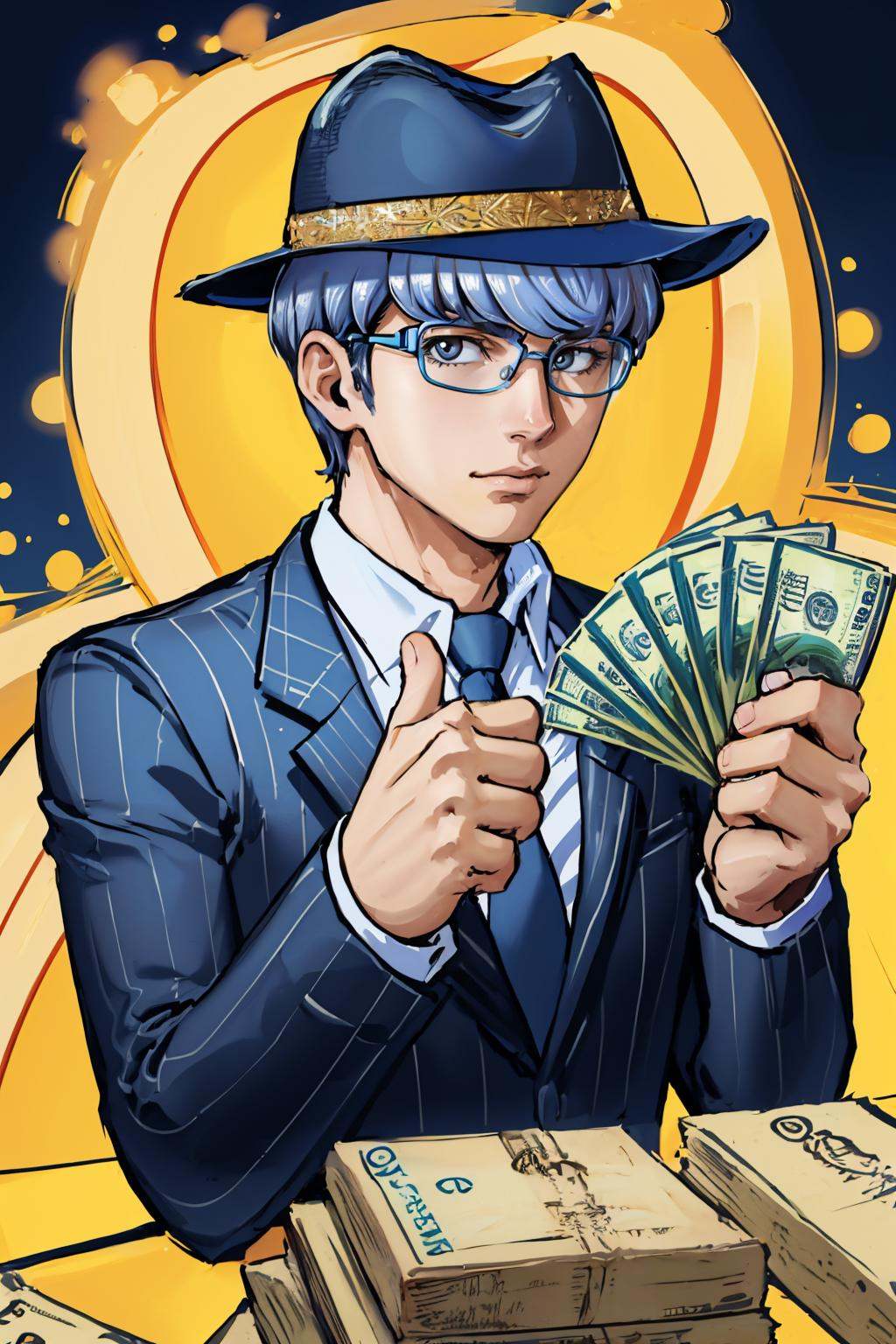 gangstersb,  1boy,  solo on Tensor.Art