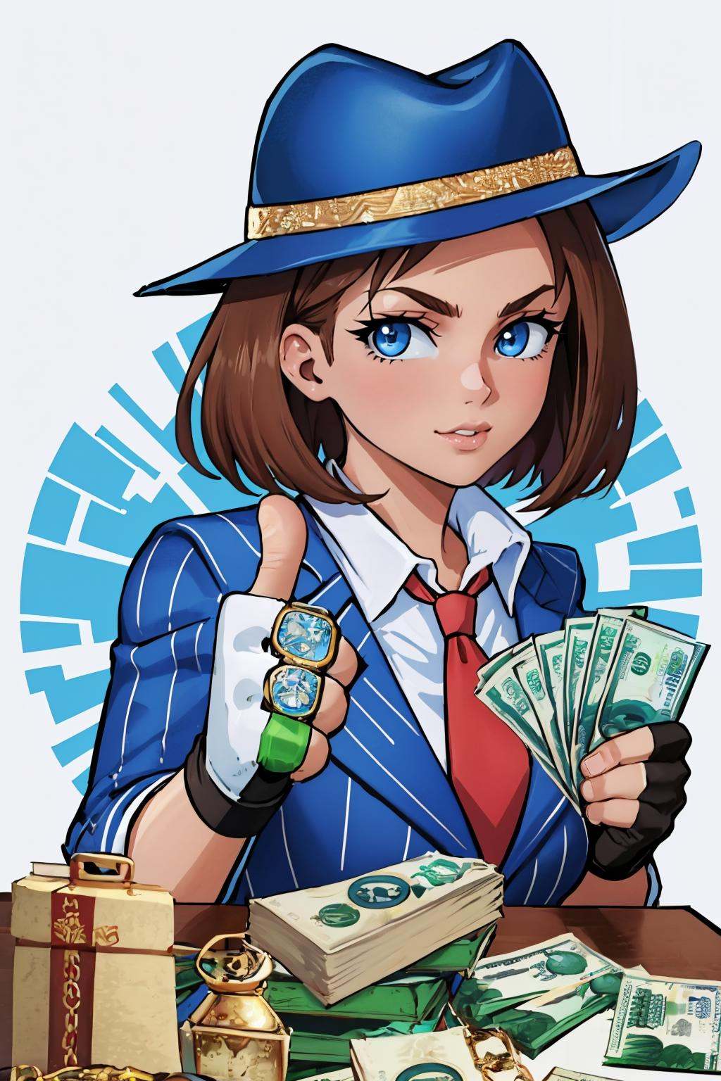 gangstersb,  1girl,  solo on Tensor.Art