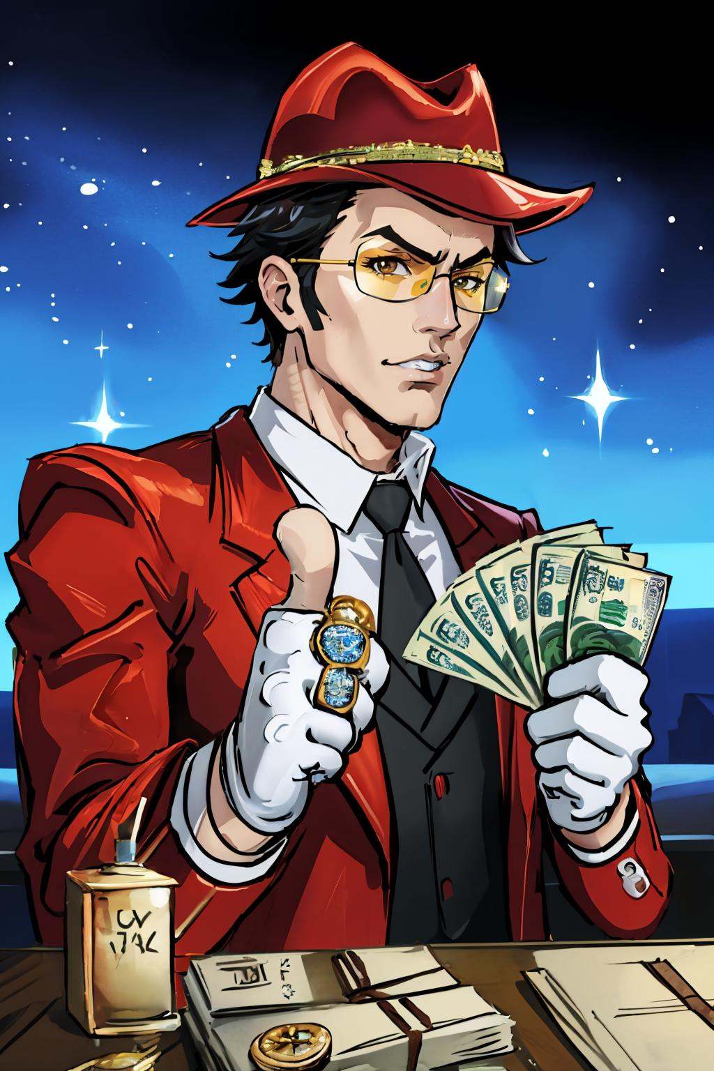 gangstersb,  1boy,  solo on Tensor.Art