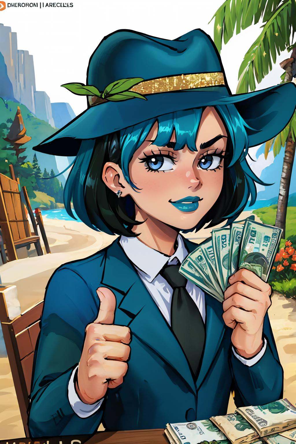 gangstersb,  1girl,  solo on Tensor.Art