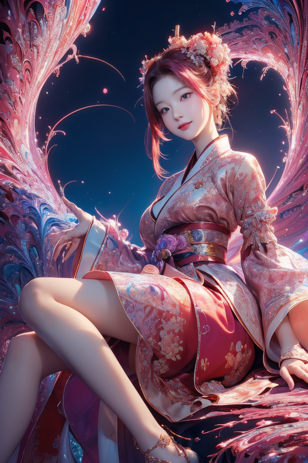 (1girl),  extreme detailed,  colorful on Tensor.Art