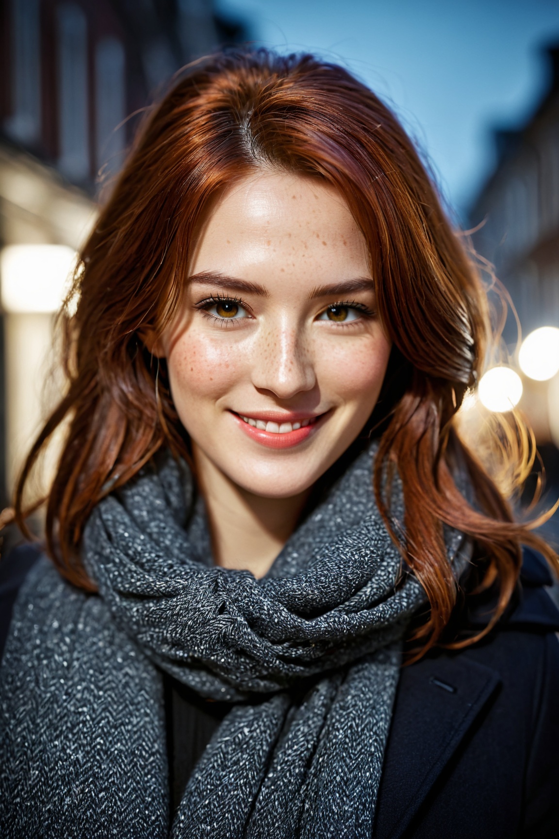 Capture a striking photograph featuring a (Lush Girlfriend) who is also a (Tax collector),  showcasing her warmth with a (...