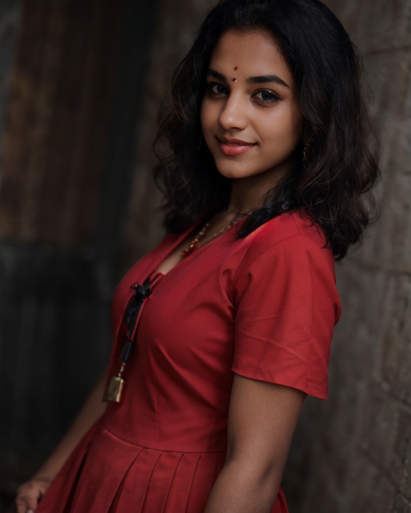 photo of extremely sexy,  25yo mallu girl,  woman as a sexy student on Tensor.Art