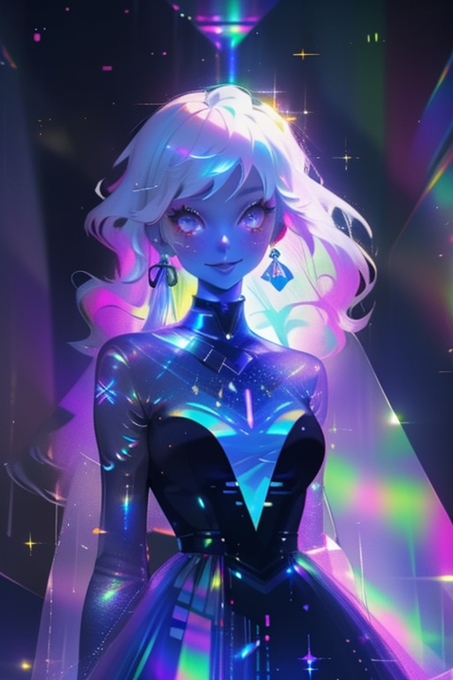 1girl,  long hair,  smile on Tensor.Art