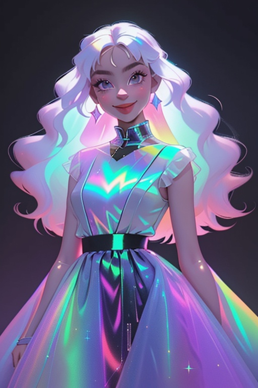 1girl,  long hair,  smile on Tensor.Art