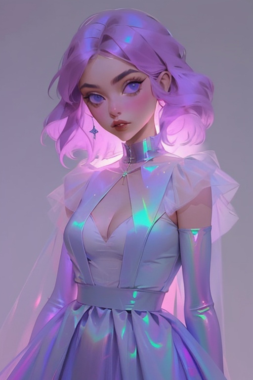 hologram skirt,  portrait,  bioluminescent liquid on Tensor.Art