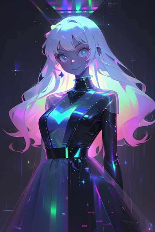 1girl,  long hair,  smile on Tensor.Art