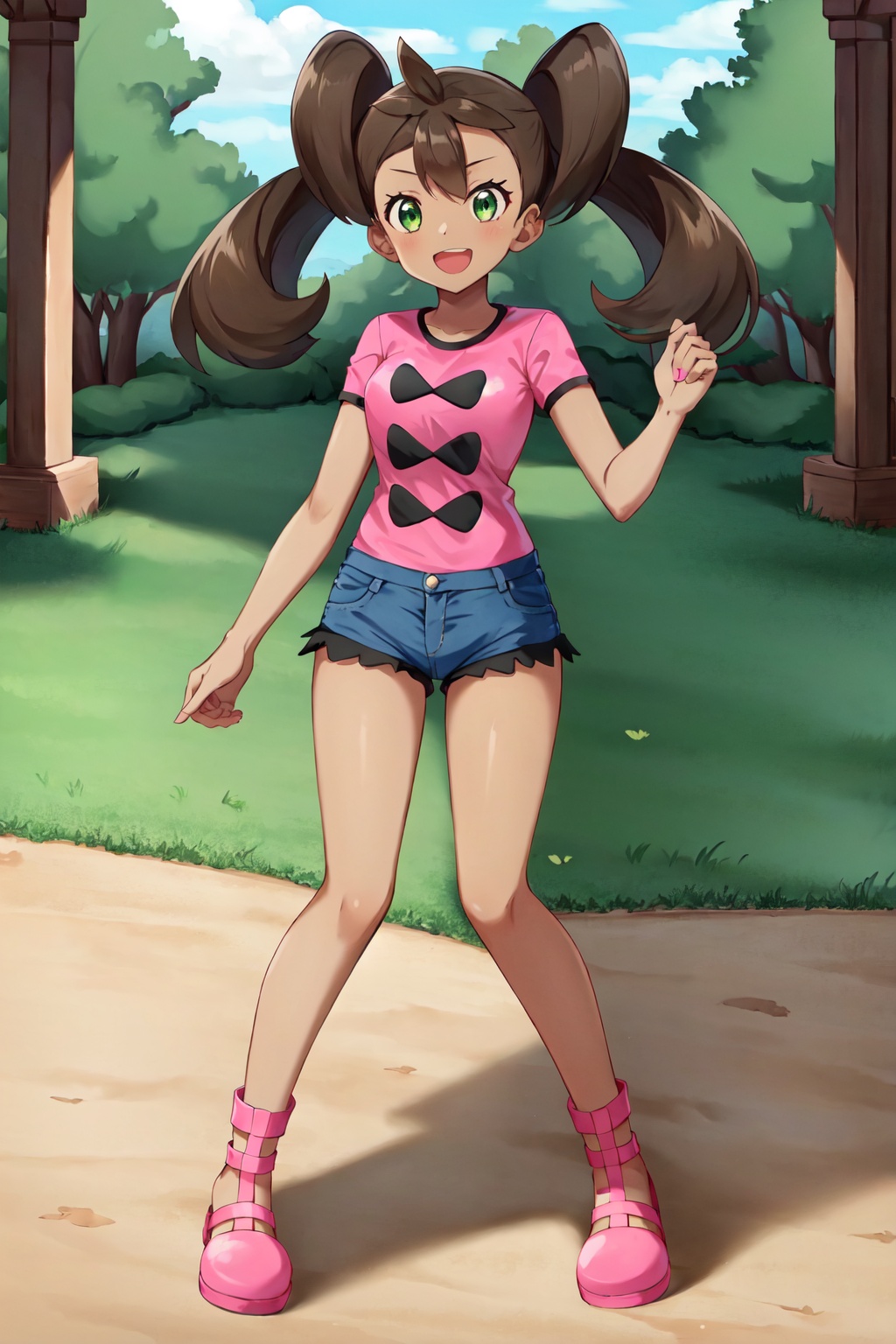 solo,  shauna,  green eyes on Tensor.Art
