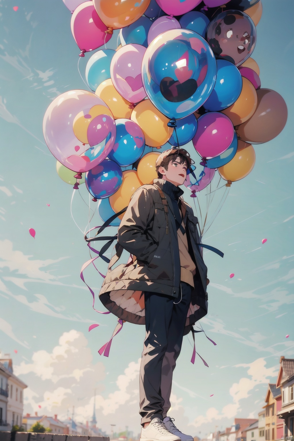  absurdres,incredibly absurdres,reality,realistic,,(solo:1.2), , , balloon