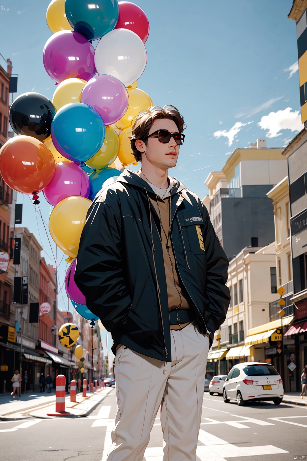  absurdres,incredibly absurdres,reality,realistic,,(solo:1.2), , , balloon