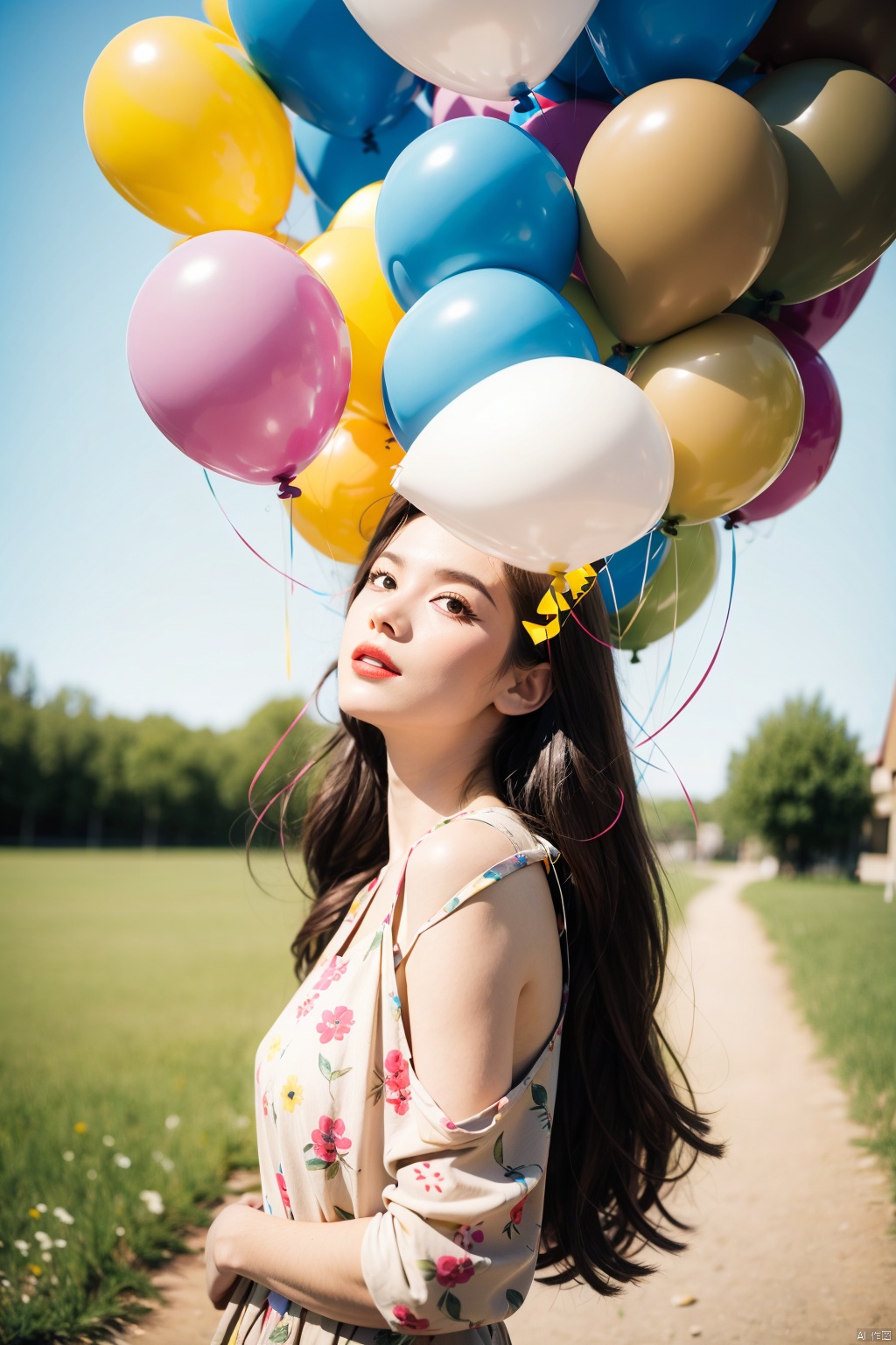  absurdres,incredibly absurdres,reality,realistic,,(solo:1.2), , , balloon