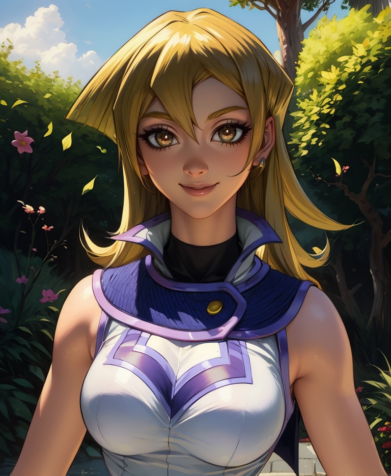 Alexis,  blonde hair,  brown eyes on Tensor.Art