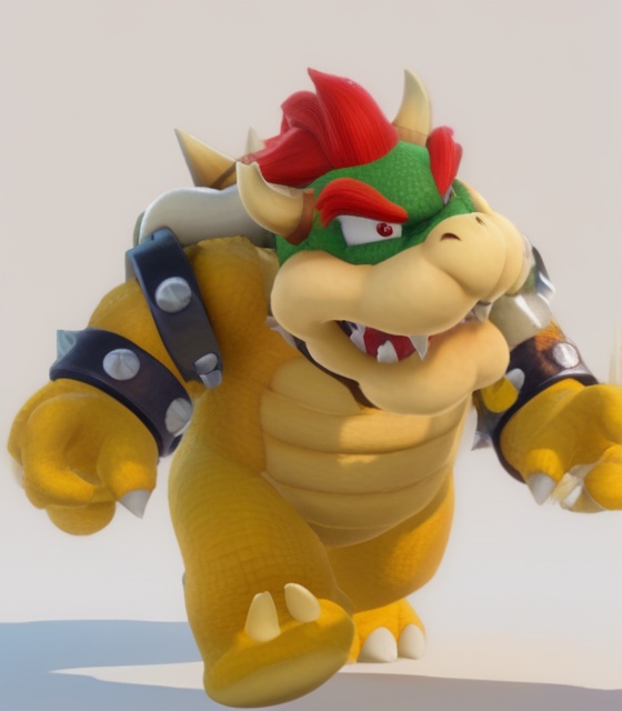 Bowser,  Walking,  Camtoonist on Tensor.Art