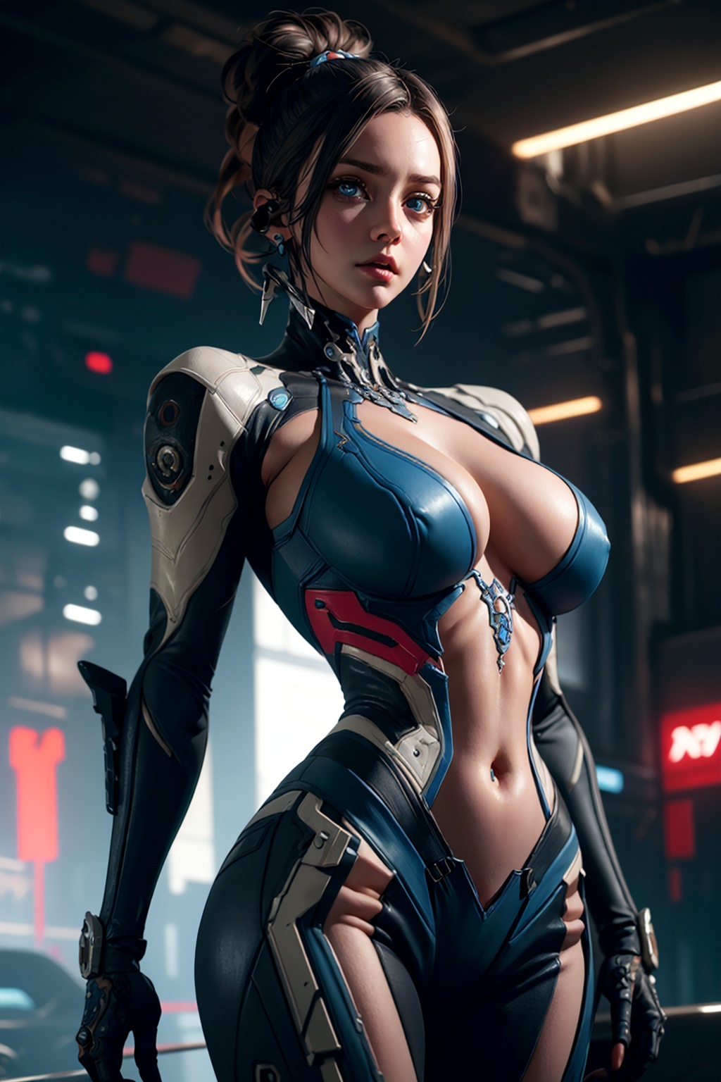 girl,  detailed face,  cowboy shot on Tensor.Art