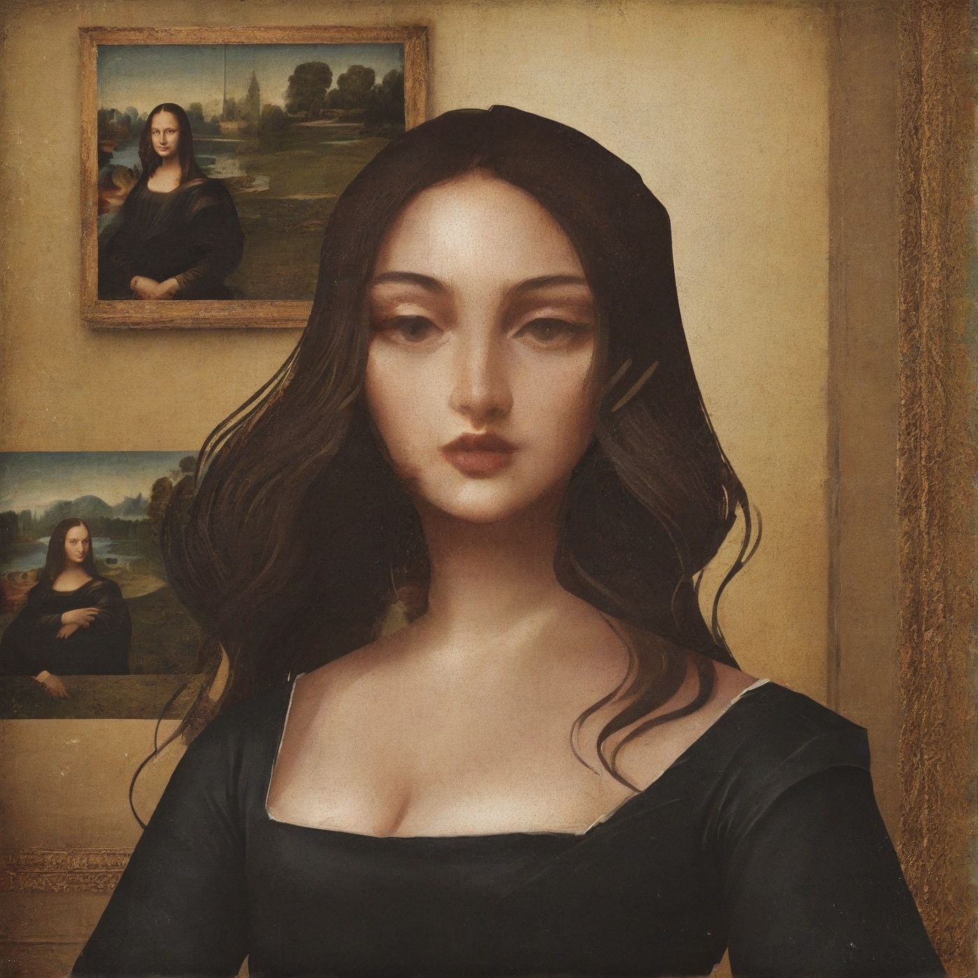 mona lisa ,  elegant ,  elaborated on Tensor.Art