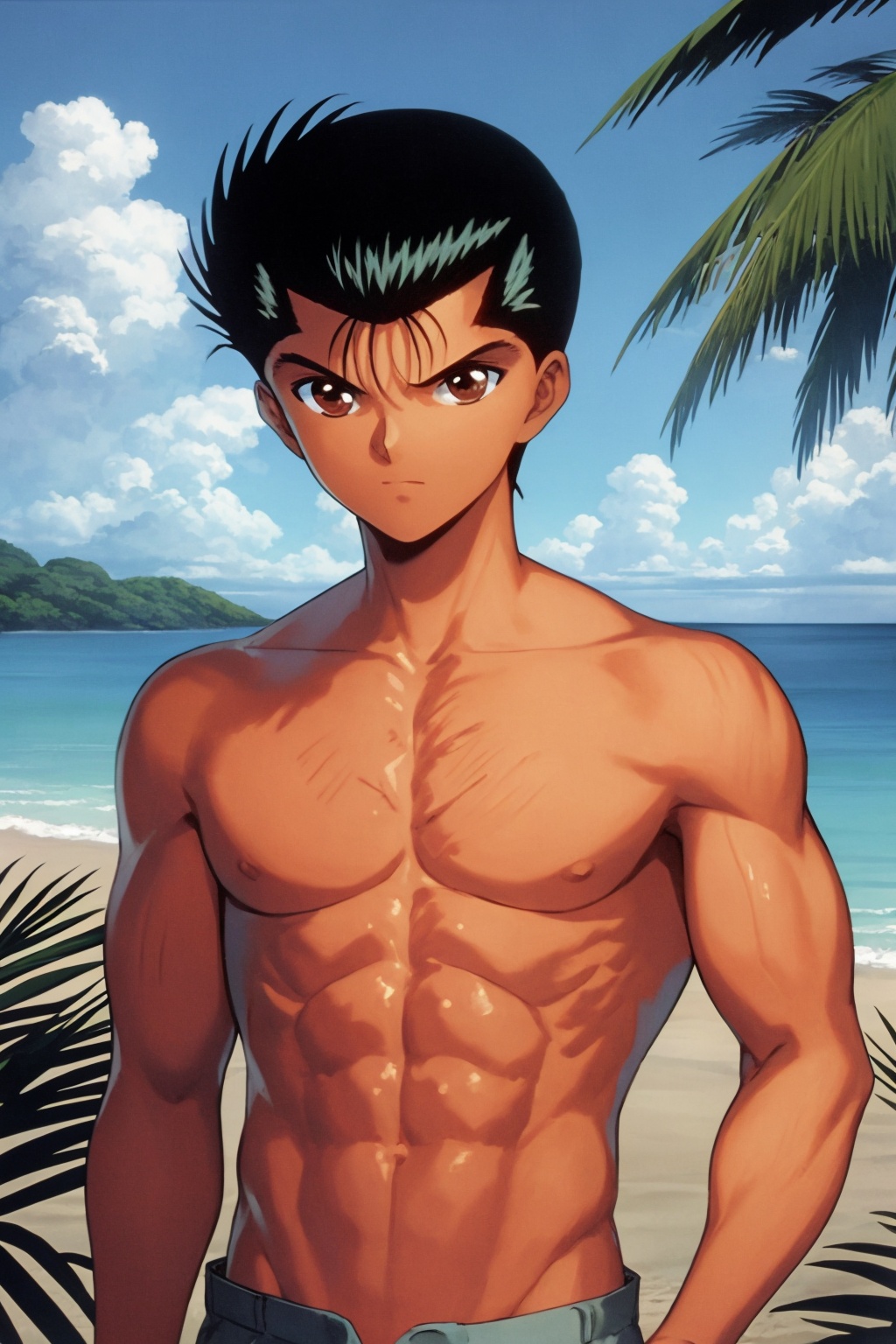 masterpiece,  best quality,  1boy on Tensor.Art