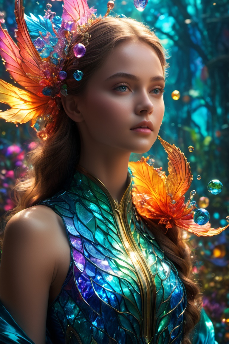 Delicate details,  Splash art,  The movie on Tensor.Art