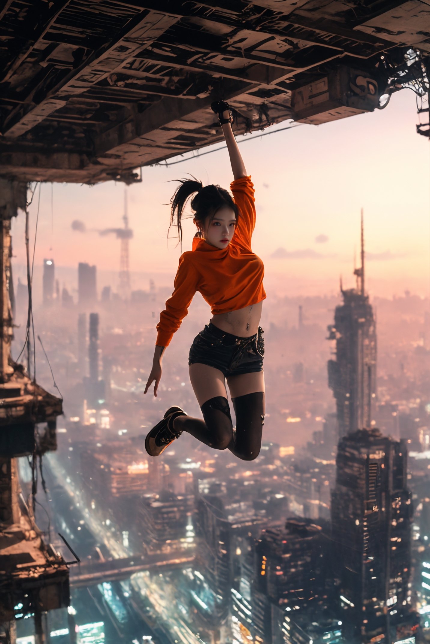 xuer flies over,  1girl, on Tensor.Art