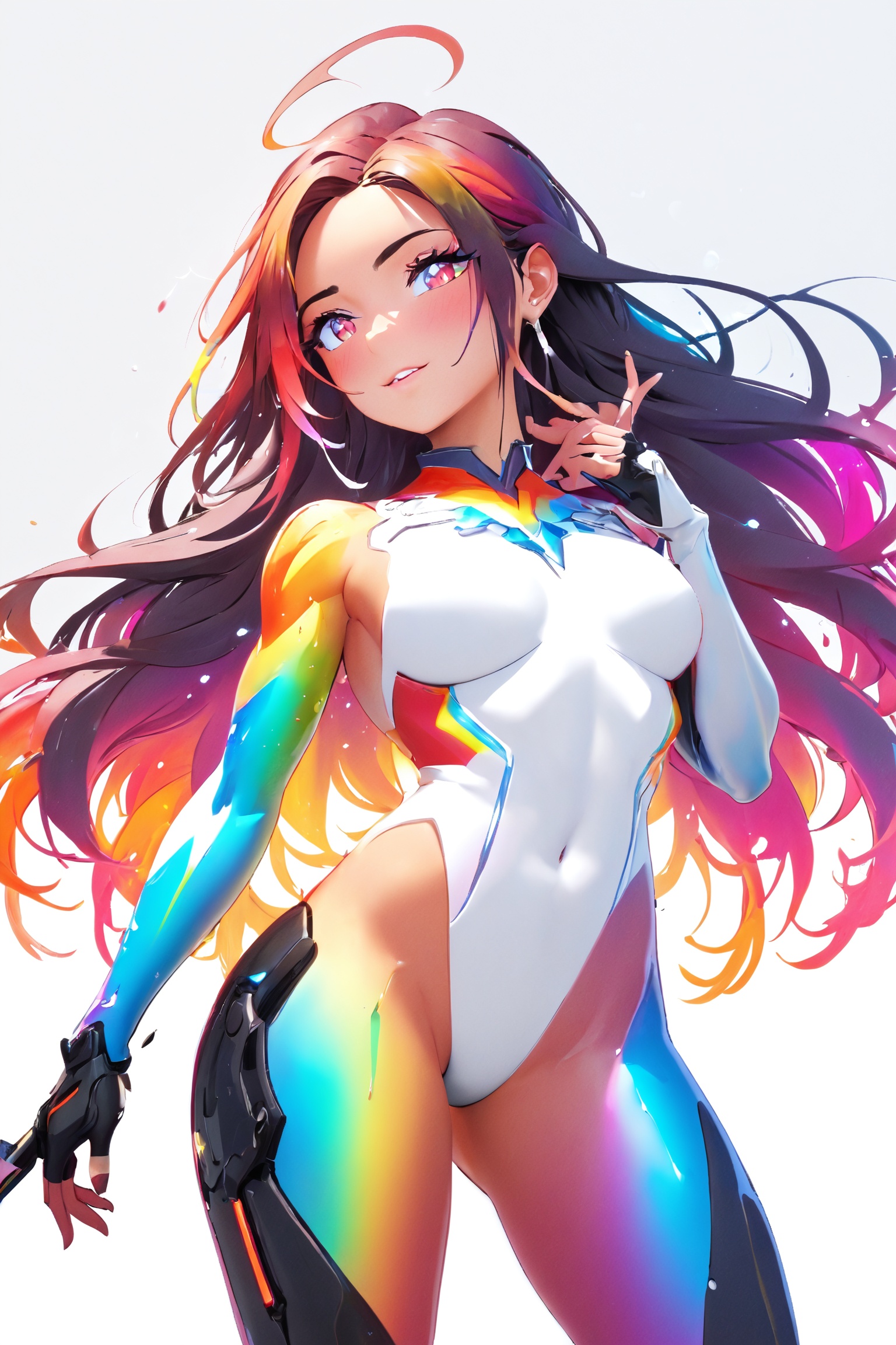 A hot sexy girl,  nude,  fantasy world on Tensor.Art