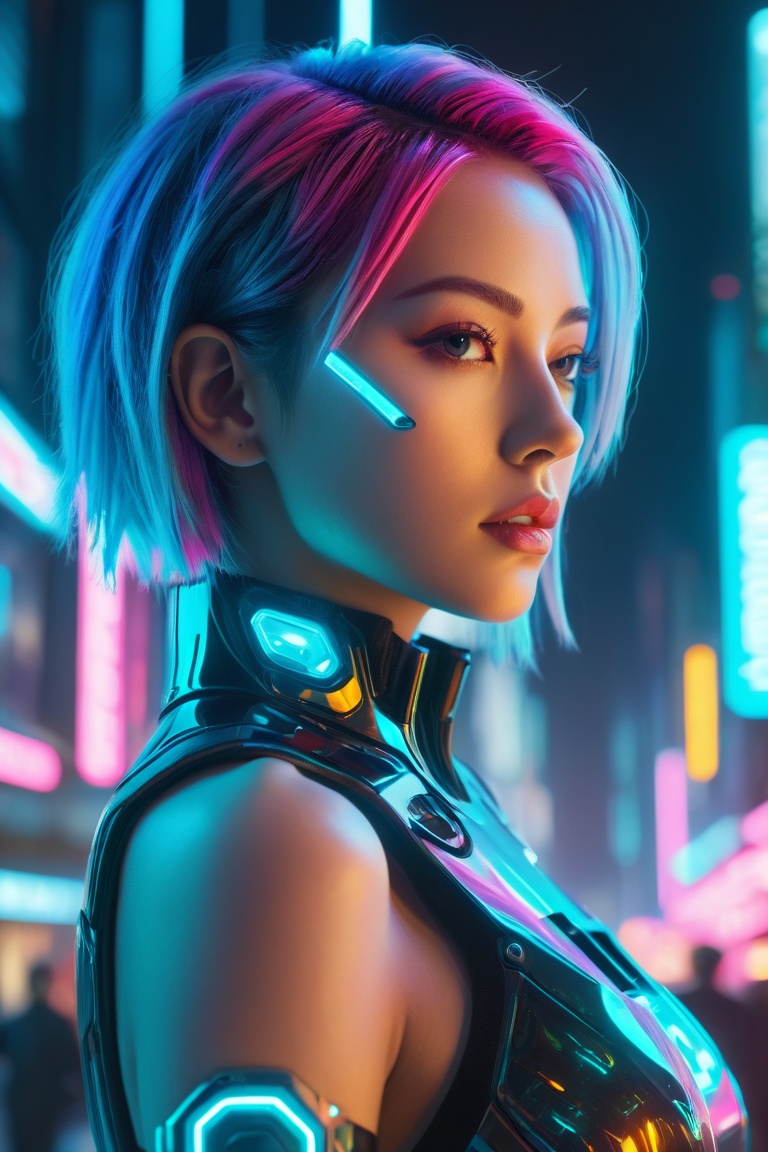 ultra-detailed,  ,  cyborg on Tensor.Art