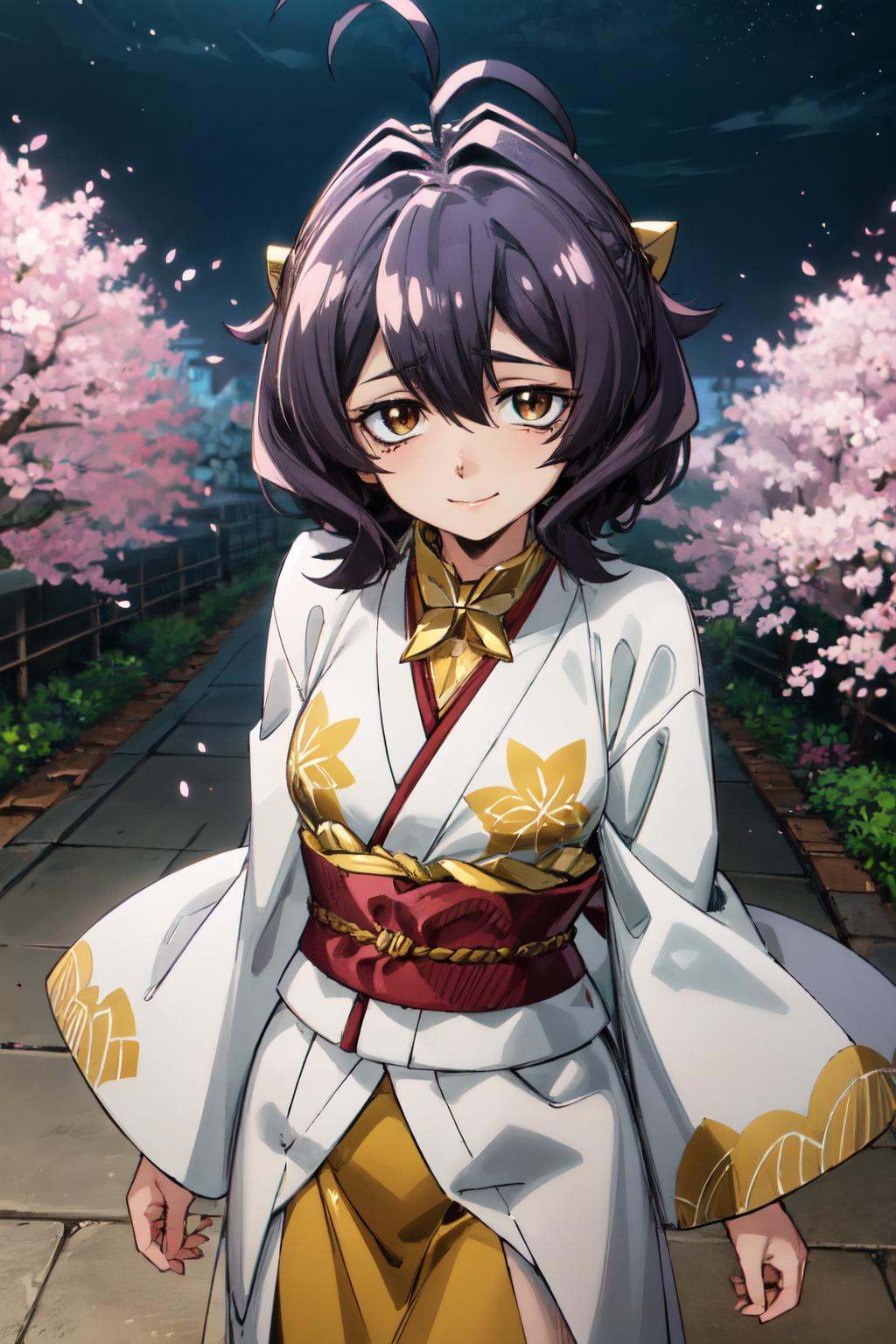 utena1_wz,  short hair,  purple hair on Tensor.Art