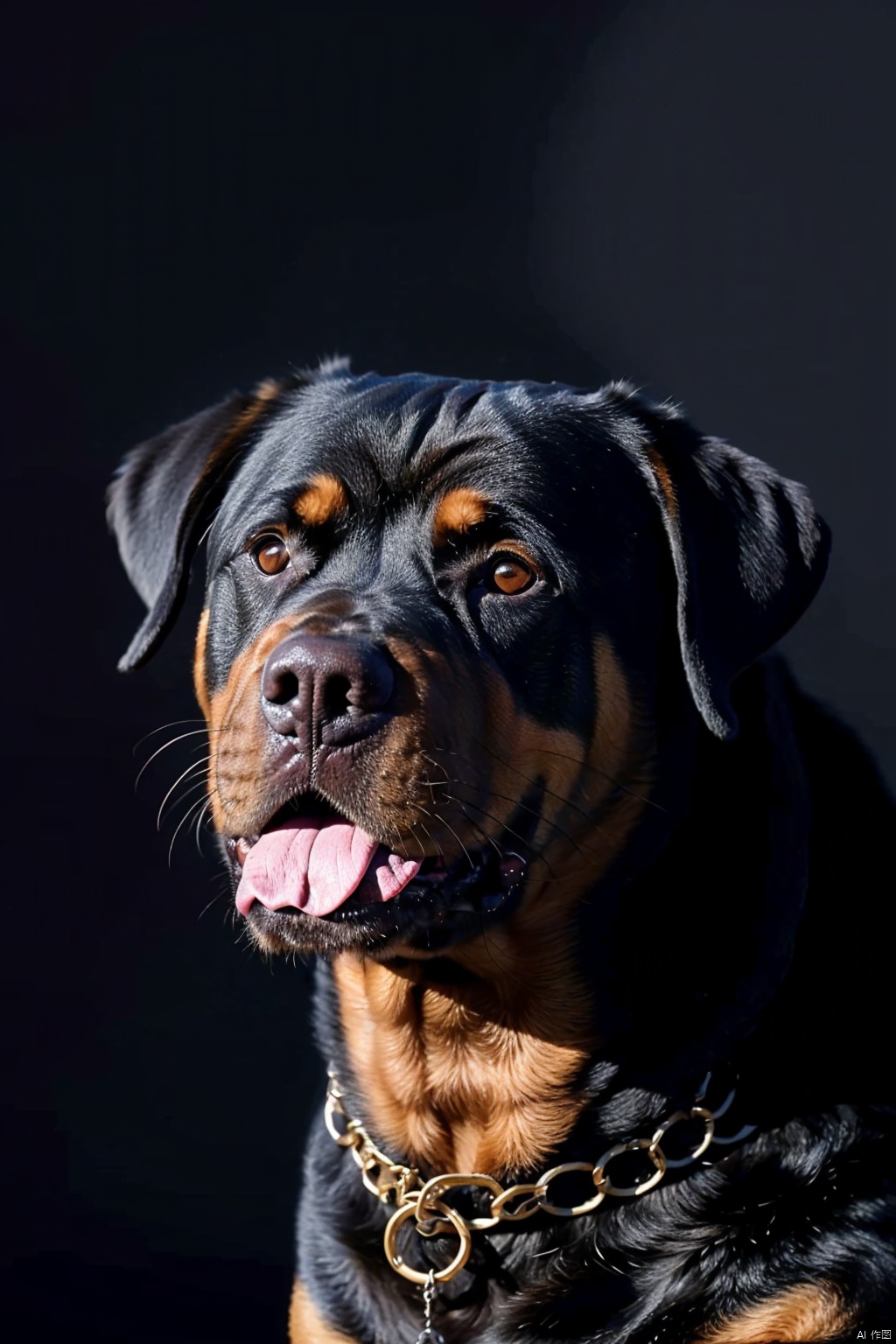  absurdres,absurdres,realistic,(full_shot:1.8), solo, , Dog_Rottweiler