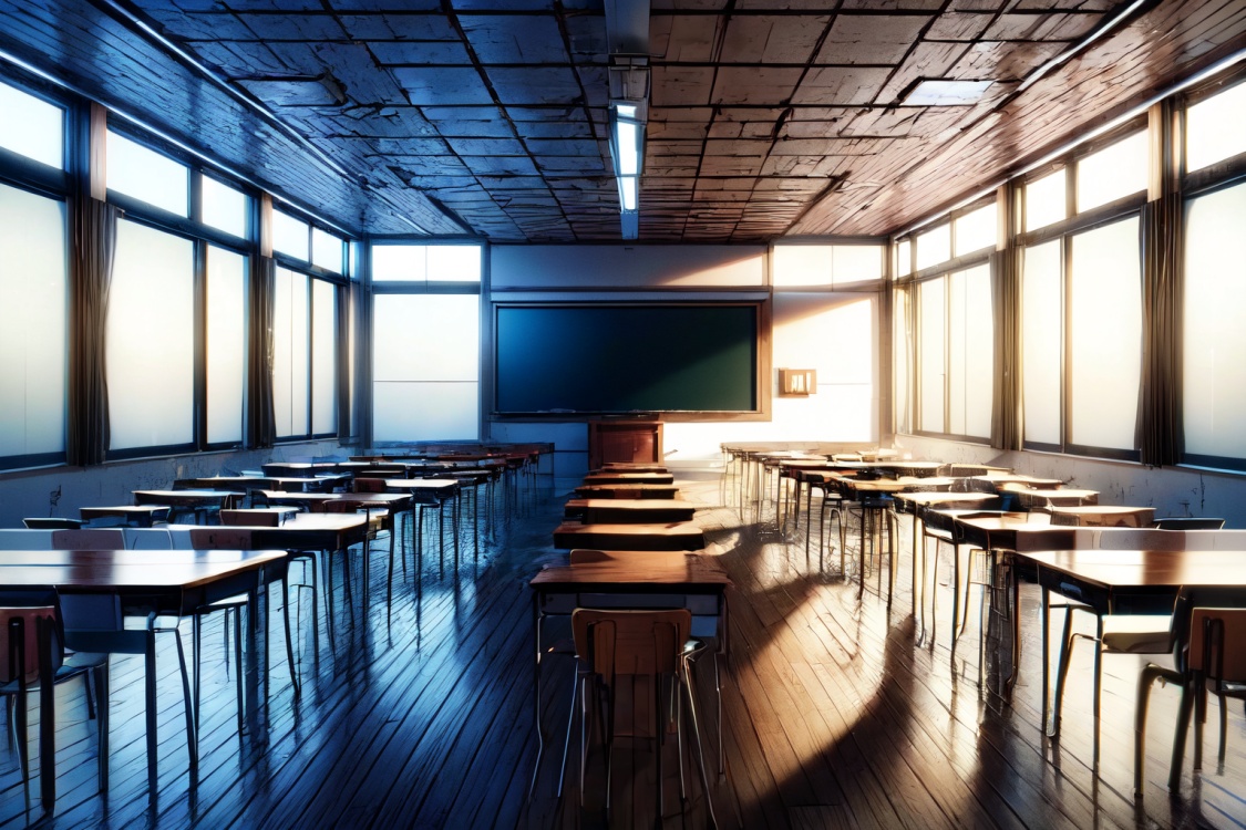 School Classroom【Background】- FutureEvoLab by FuturEvoLab on Tensor.Art